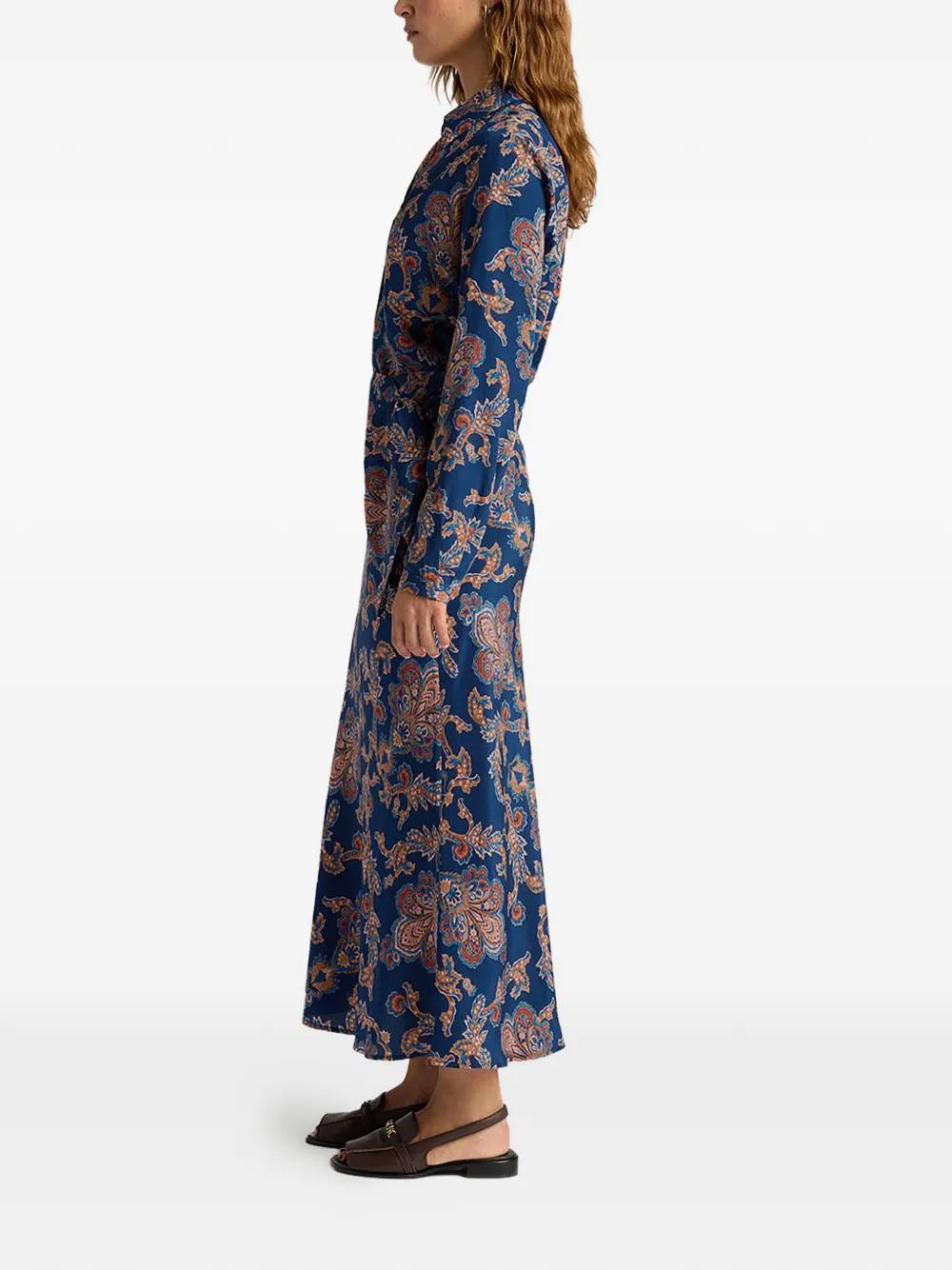 Dolores Printed Midi Skirt