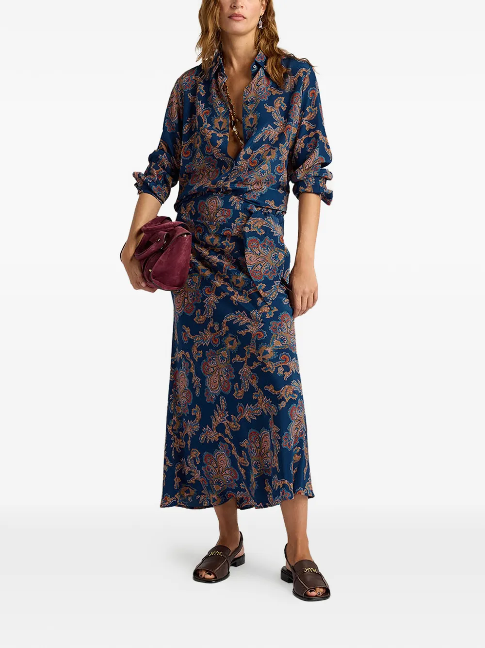  Momonì Camisa Meudon - Azul 