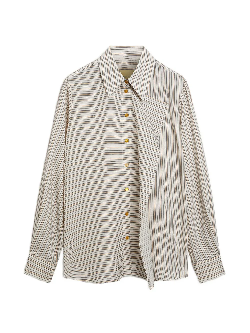 Momoni Camicia Lopez a righe - Bianco