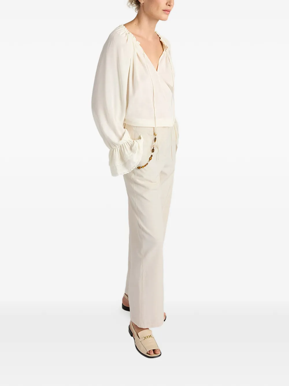  Momoni Leon Tailored Trousers - Neutrals 