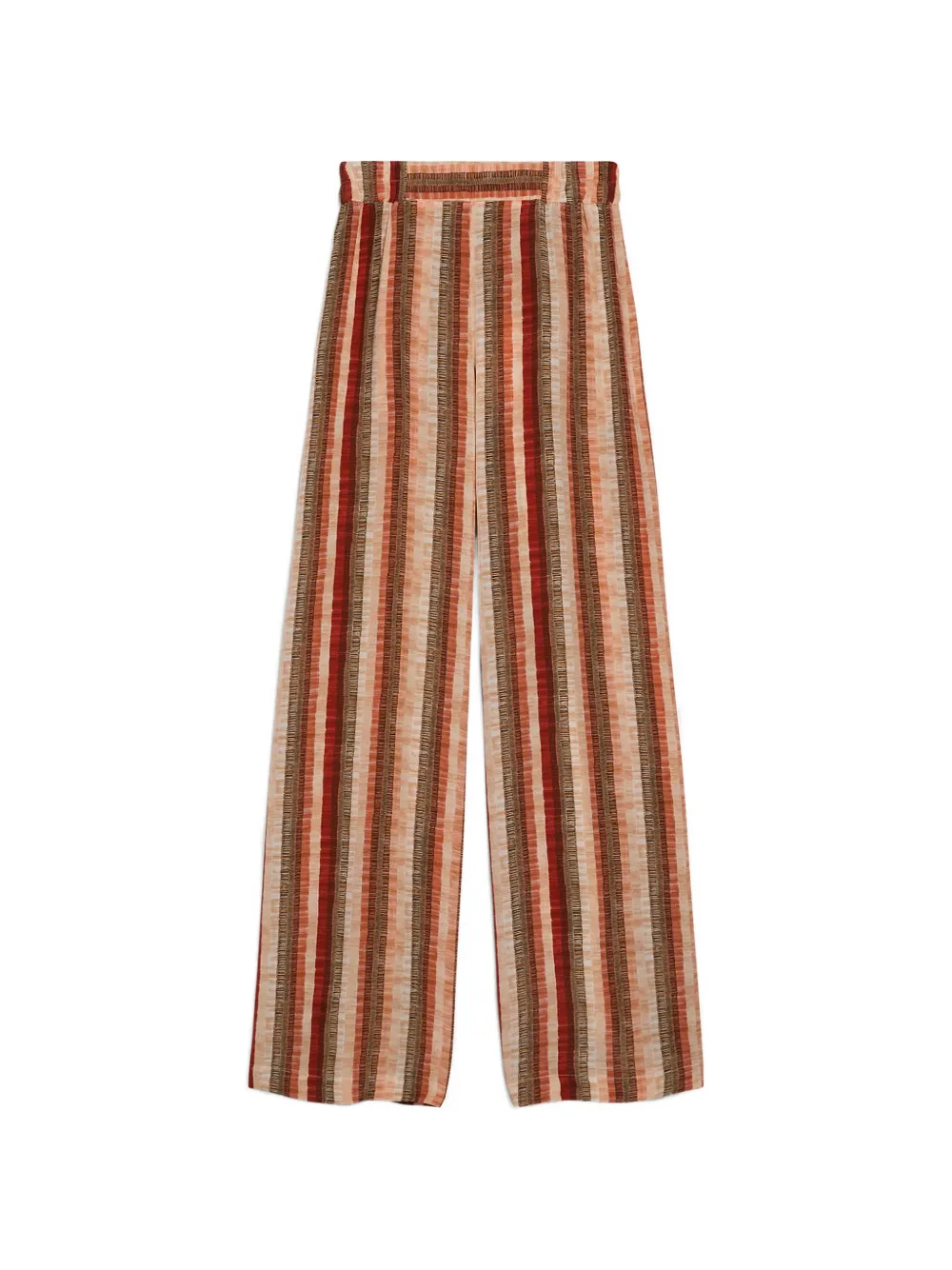 Momoni Baccarat Palazzohose mit Print - Orange