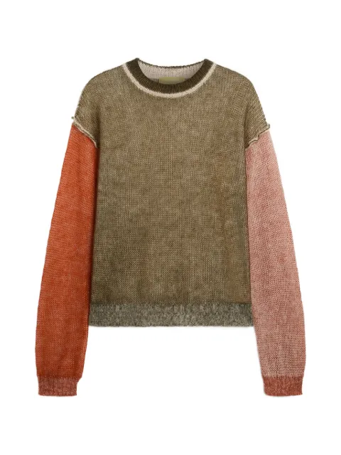 Momoni Alma colour-block ribbed sweater