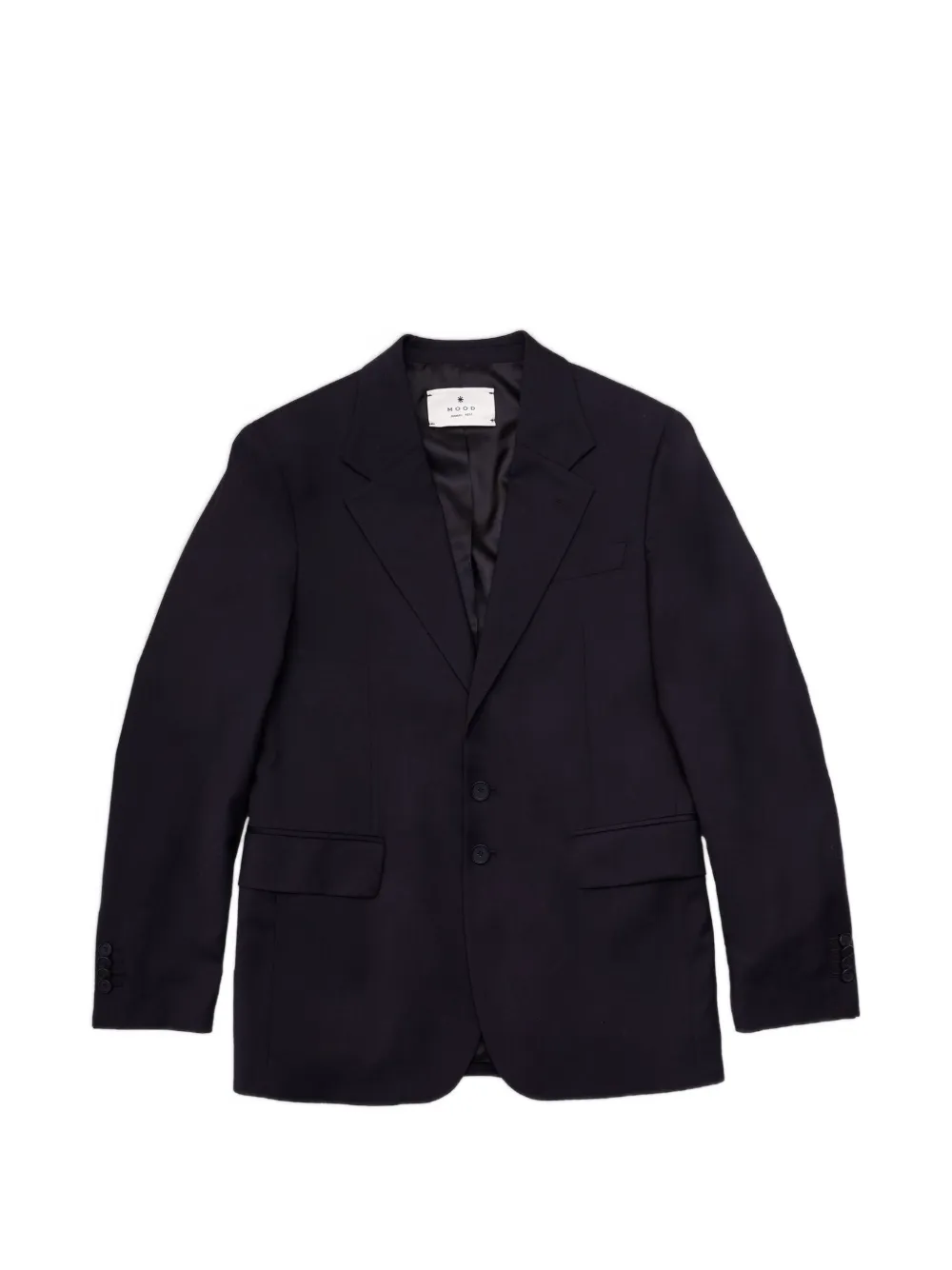 Mood relaxed-fit single-breasted suit - Blu