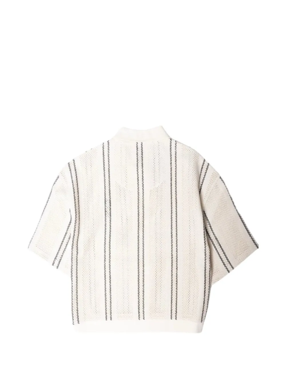 Only the Blind 스트라이프 폴로 셔츠 | Image 2