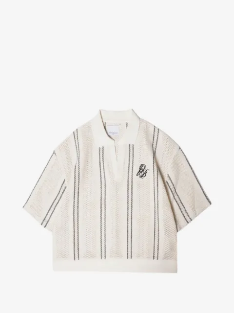 Only the Blind Gestreiftes Poloshirt