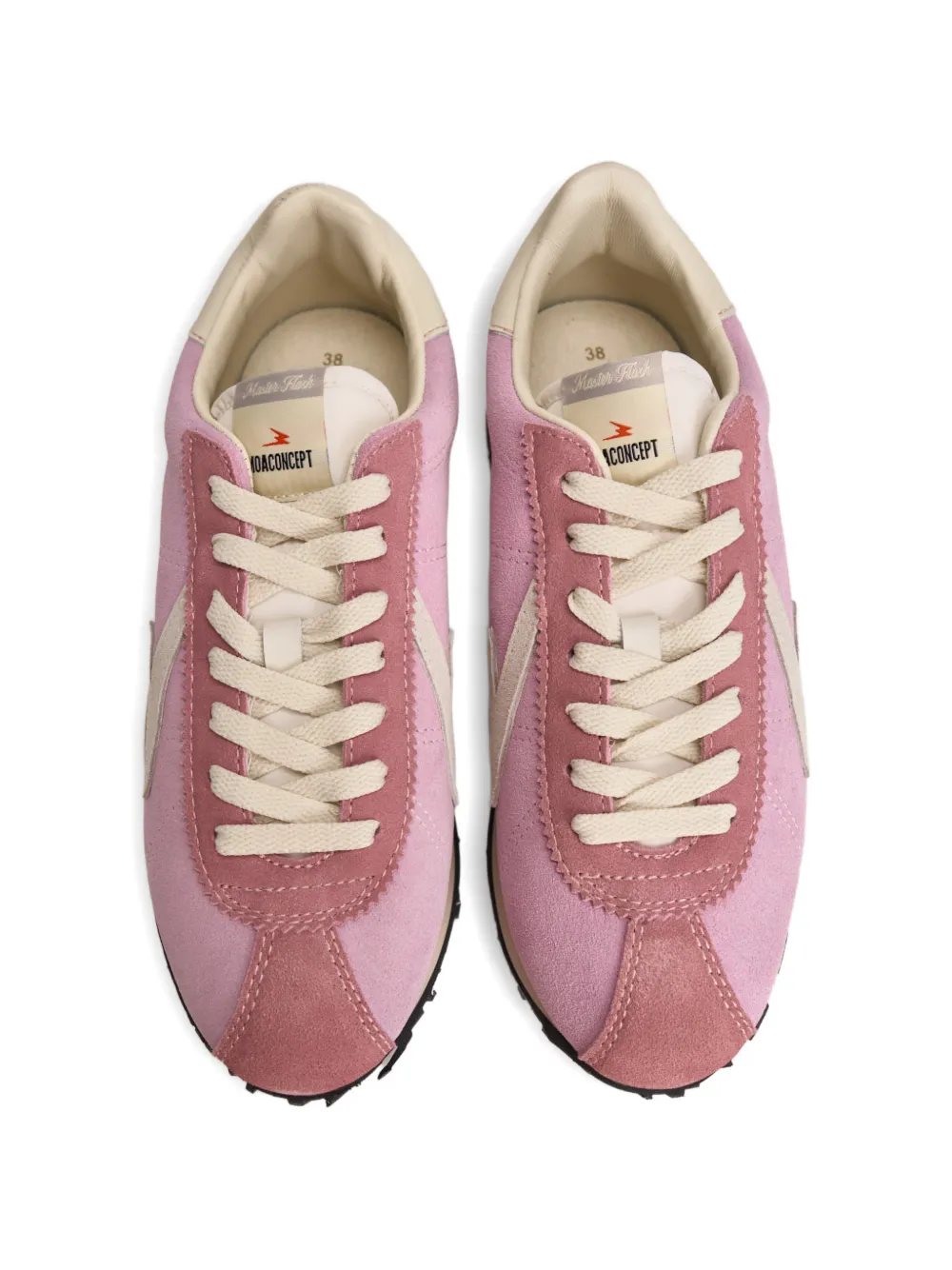 Moa Master Of Arts Sneakers met patch Roze