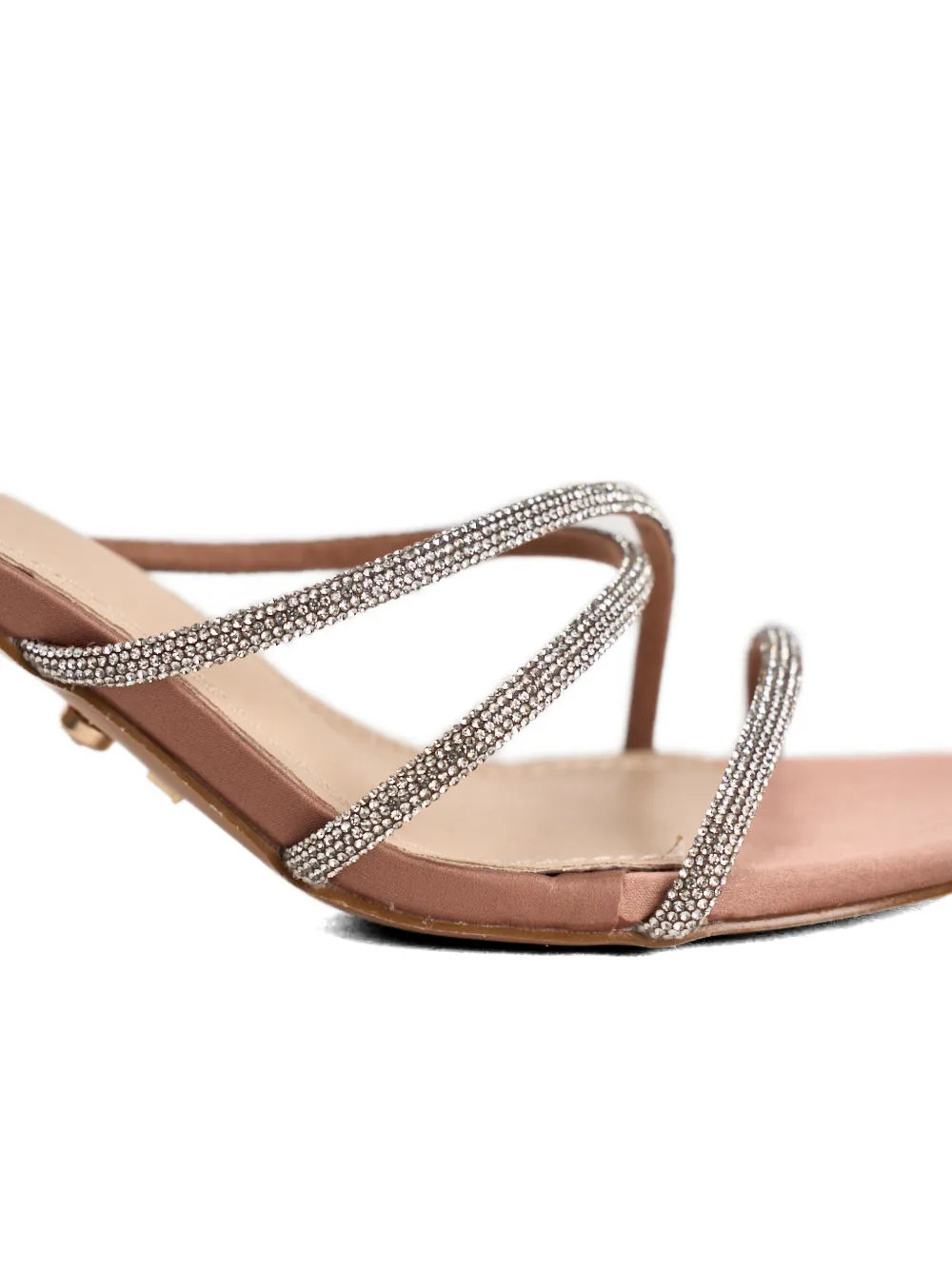 TWENTY FOURHAITCH Sandalen verfraaid met kristallen Bruin