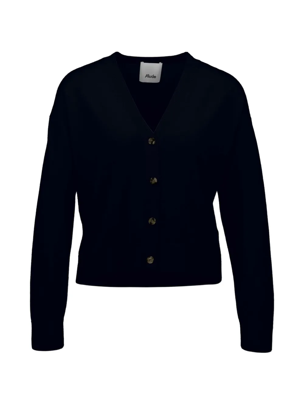 Allude button knitted cardigan - Blau