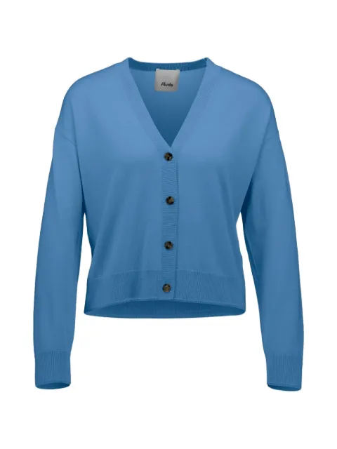 Allude v-neck button cardigan