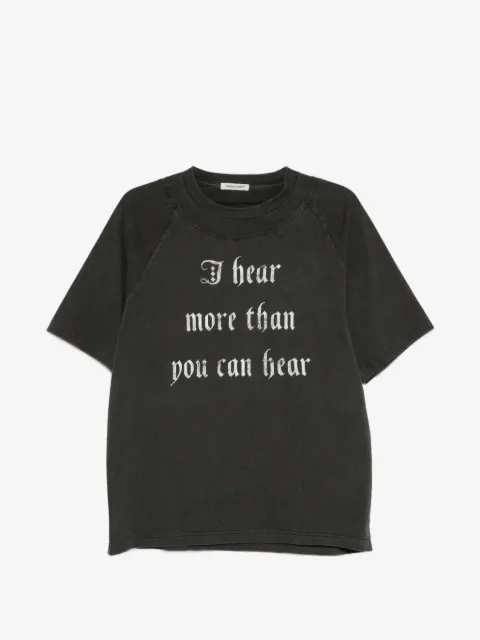 Undercover graphic-lettering T-shirt