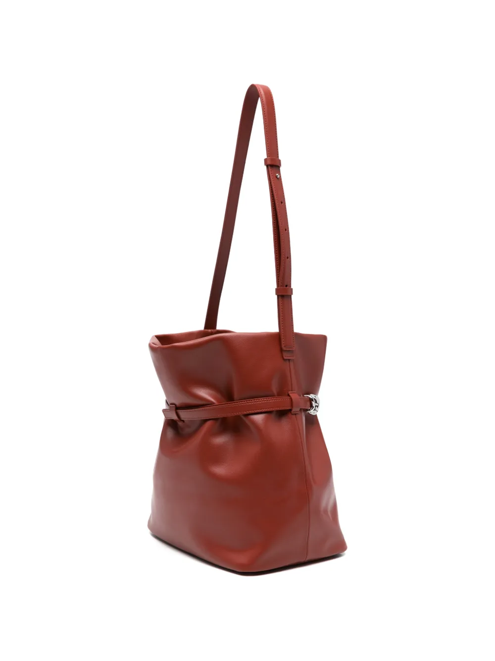 Emporio Armani Shopper met gesp Rood