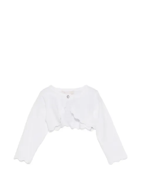 Liu Jo Kids scalloped cardigan