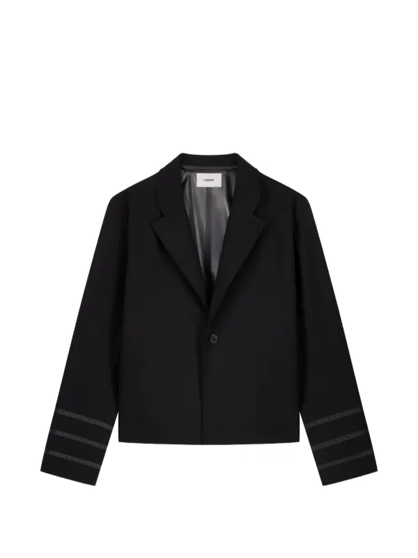 Coperni Tailored V-neck Jacket in Black