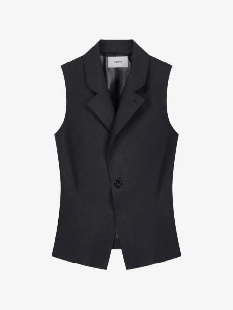 Coperni chaleco de vestir con cuello en V