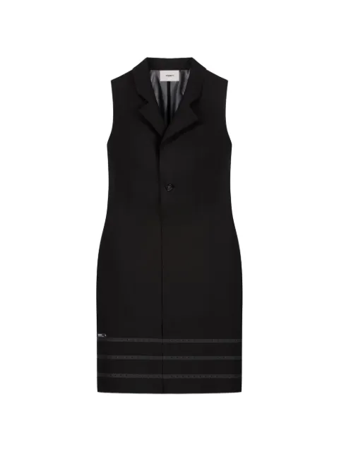 Coperni button fastening tailored dress