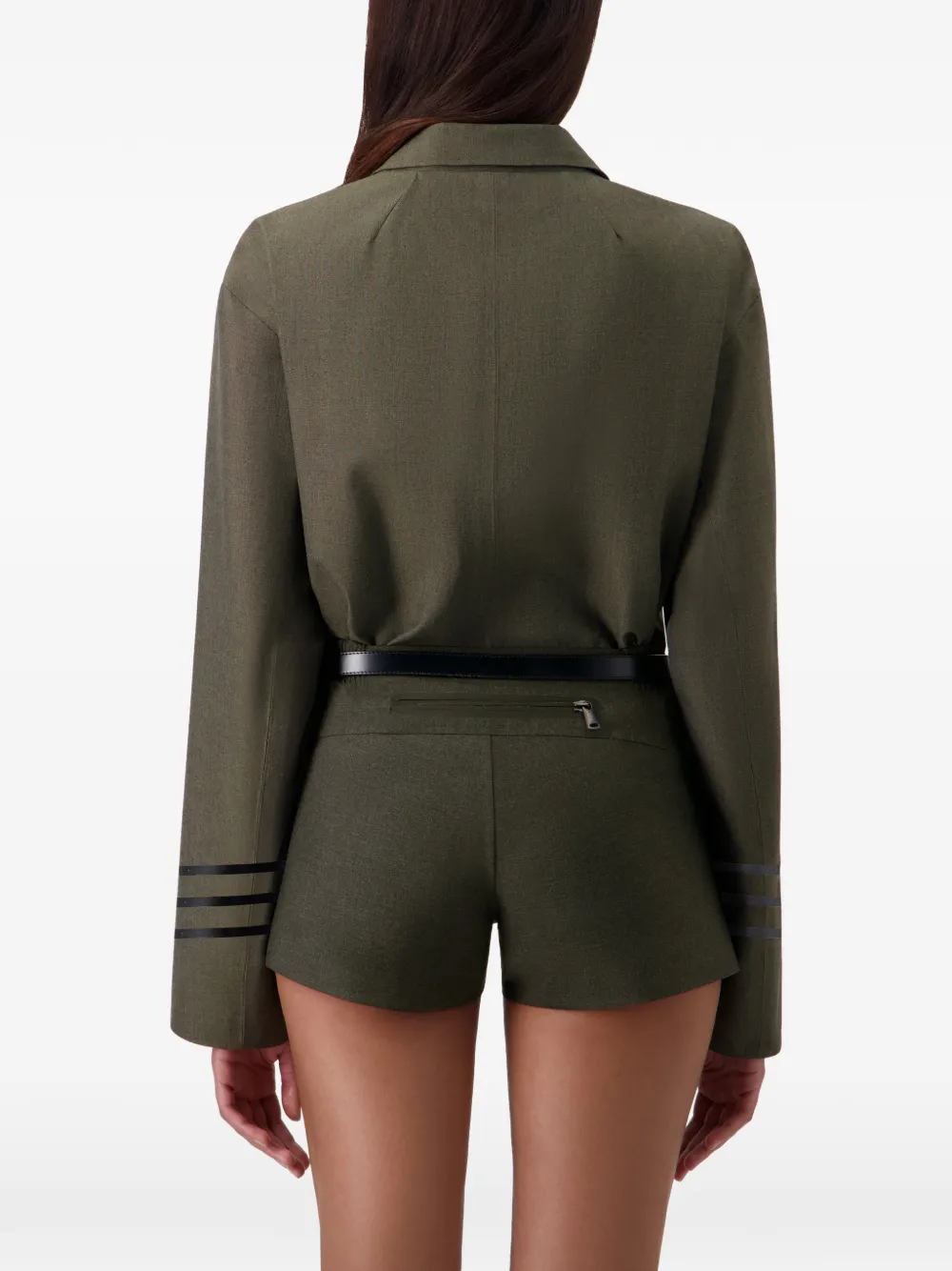 striped tailored jacket