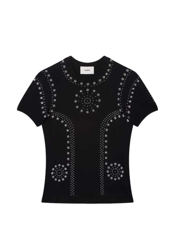 Coperni Mantra Graphic Print T-shirt in Black