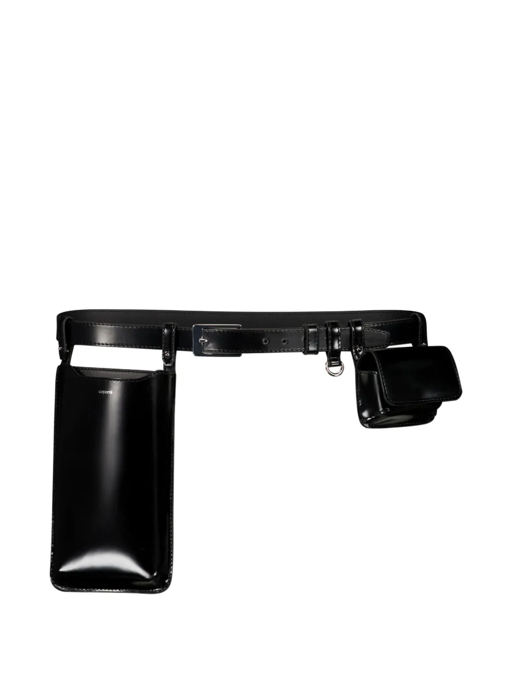 Coperni detachable case leather belt - Nero