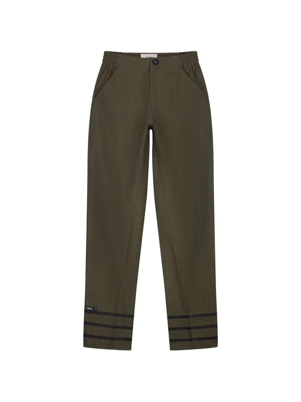 Coperni striped tailored trousers - Verde