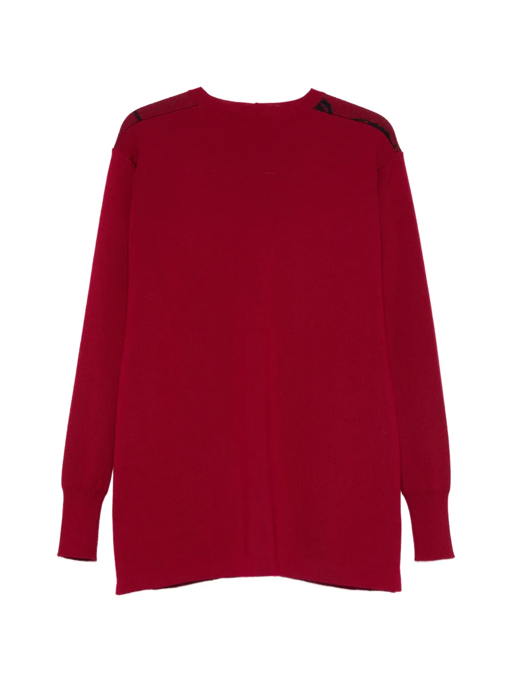  Romeo Gigli Pre-owned 1990s Floral Cardigan - Red 