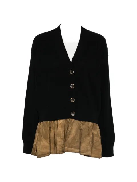Uma Wang — ruffle-detail cardigan