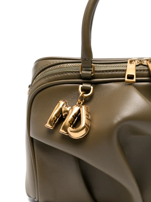 Marc Jacobs The Small Wave Leather Shoulder Bag | Green | FARFETCH