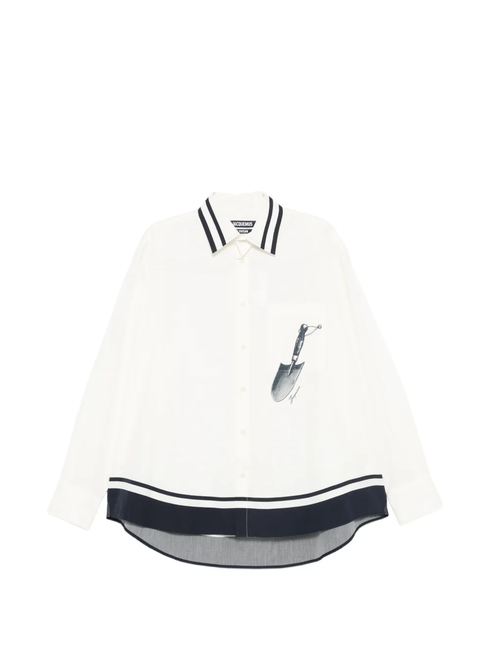 Jacquemus La Chemise Camargue shirt - Toni neutri