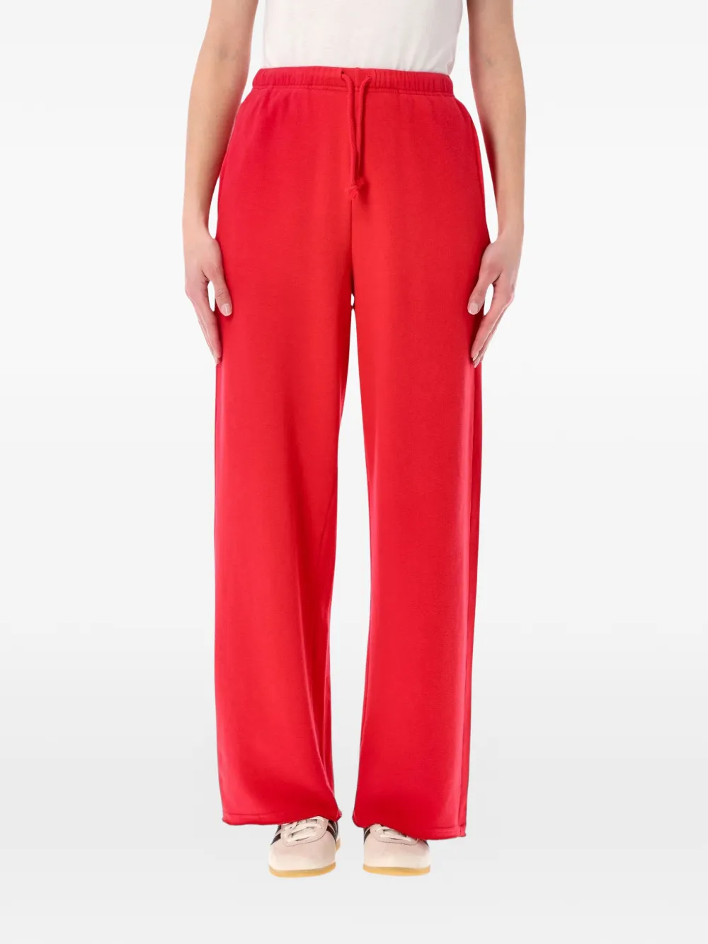 American Vintage Atubay drawstring-waist track pants - Rosso