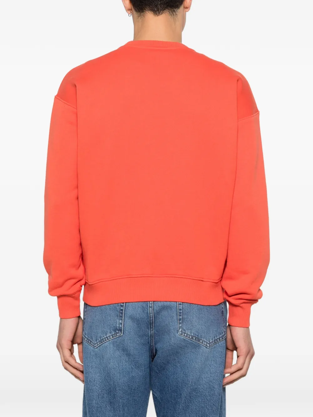 Autry Sweater met geborduurd logo Rood