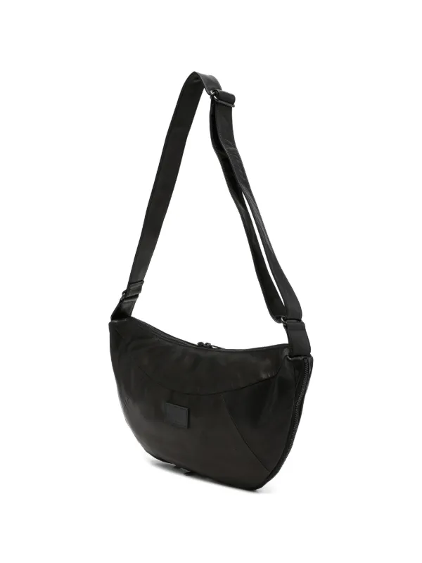 Yohji Yamamoto Half-Moon Messenger Bag | Black | FARFETCH