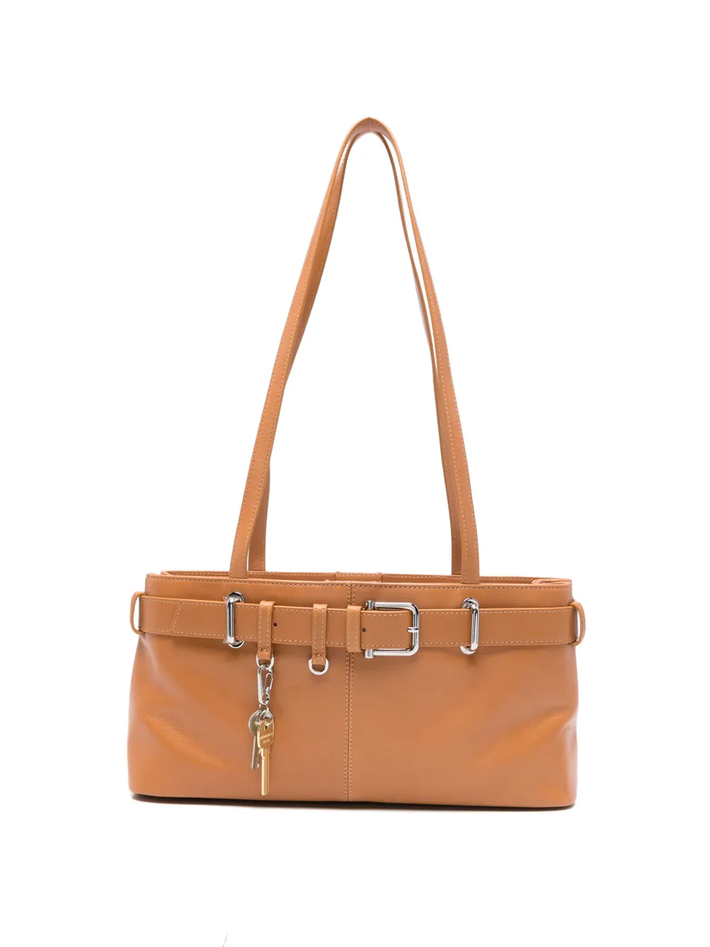 Osoi Brocle buckle shoulder bag - Marrone