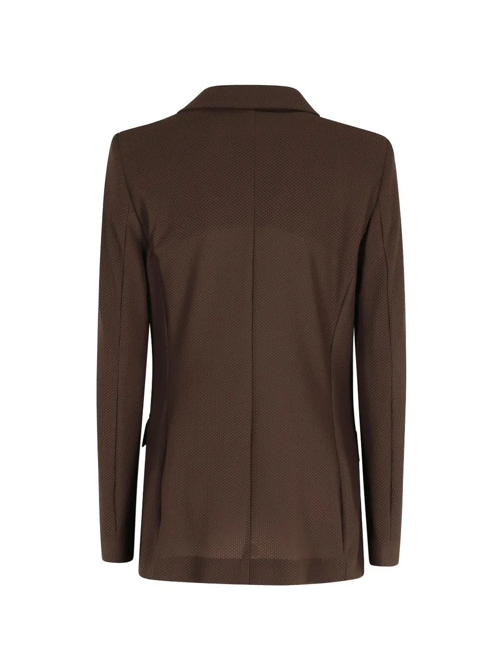  Seventy Double-breasted Textured Blazer - Brown 