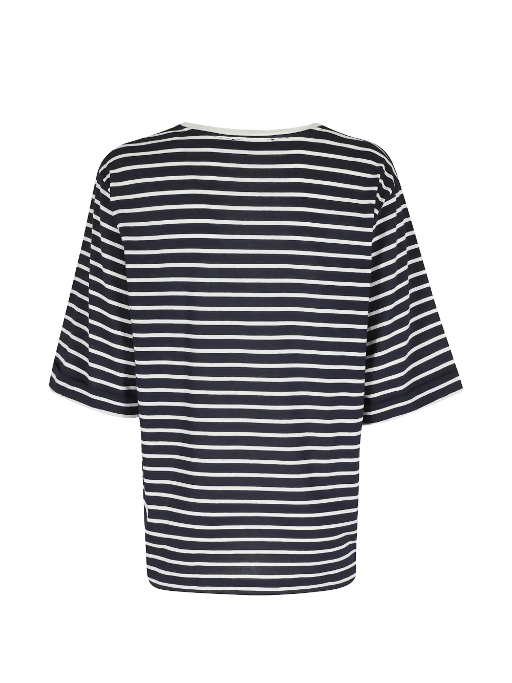  Seventy Striped Knotted Top - Blue 
