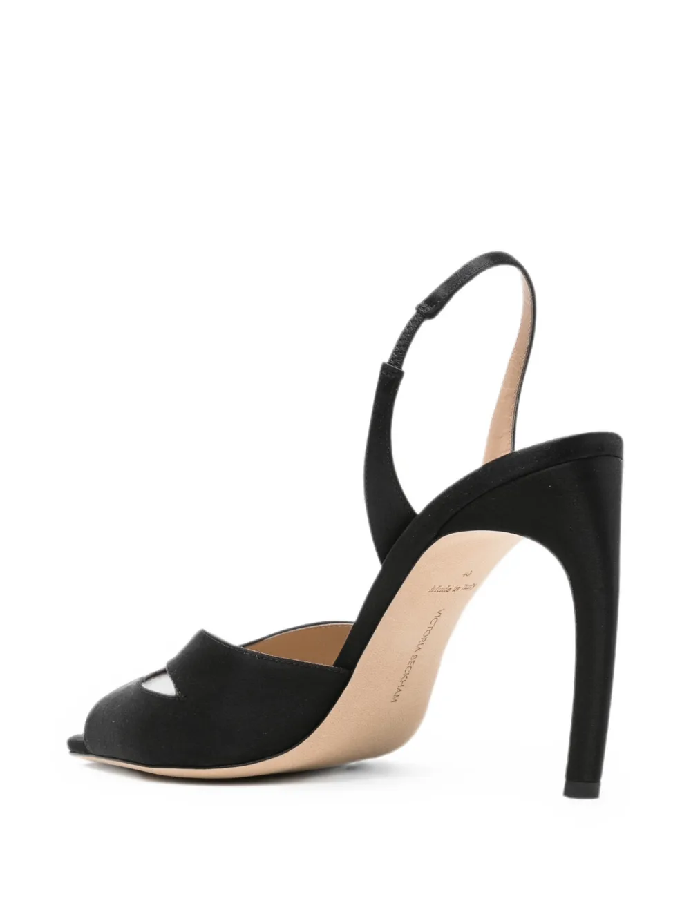 Victoria Beckham Harlow slingback sandals Zwart