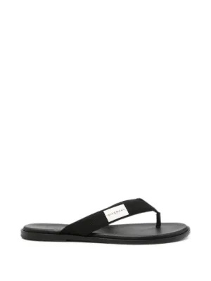 FENDI FFロゴ クロスストラップ サンダル | ブラック | FARFETCH JP