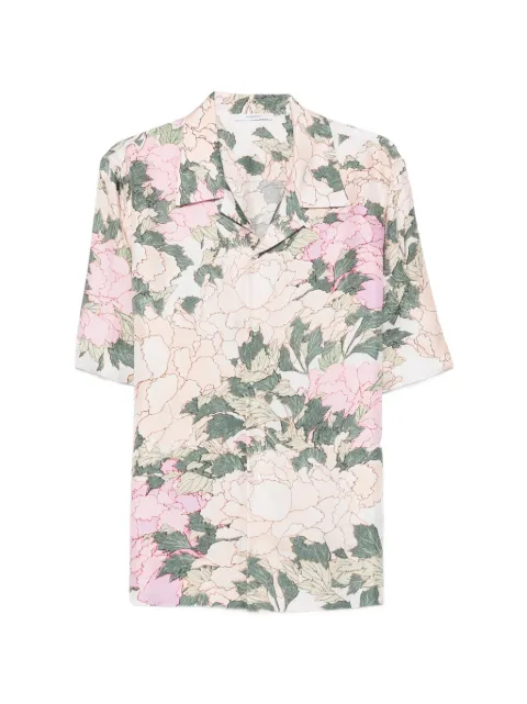 Givenchy camisa con estampado floral