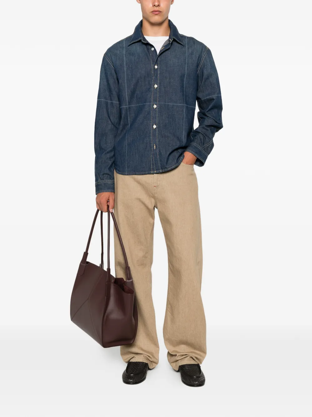 Givenchy Denim overhemd Blauw