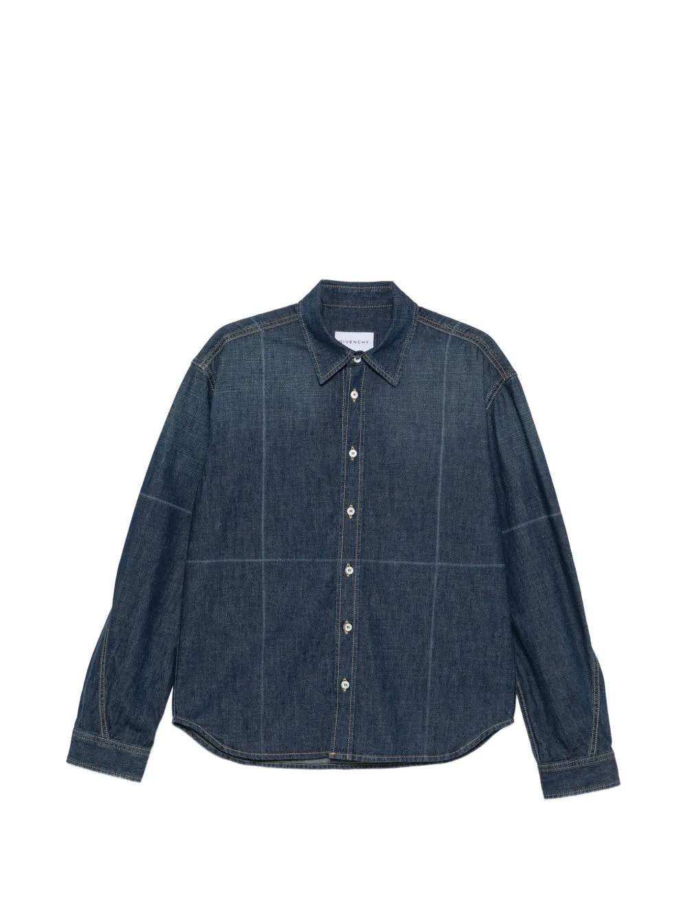 Givenchy long-sleeve denim shirt - Blu