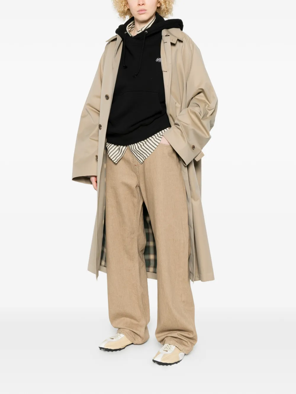 Autry Floating Dreams hoodie met trekkoord Zwart