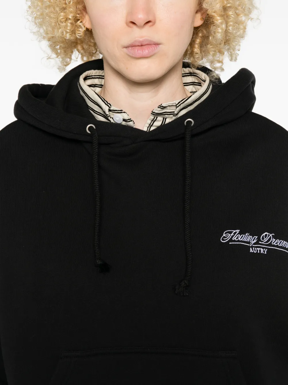 Autry Floating Dreams hoodie met trekkoord Zwart