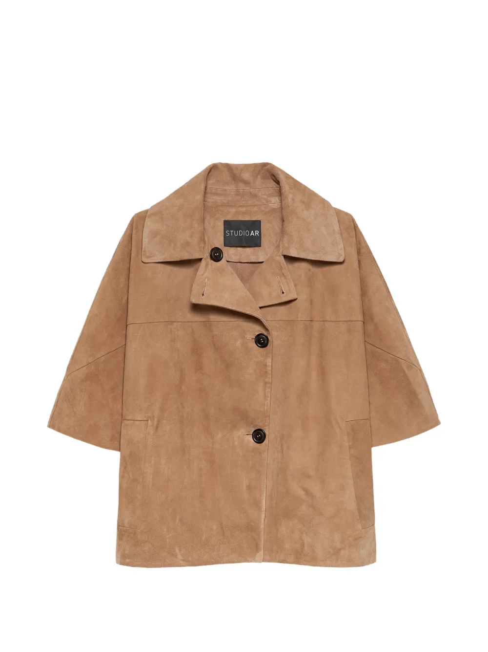 Studio Ar Clara button jacket - Braun