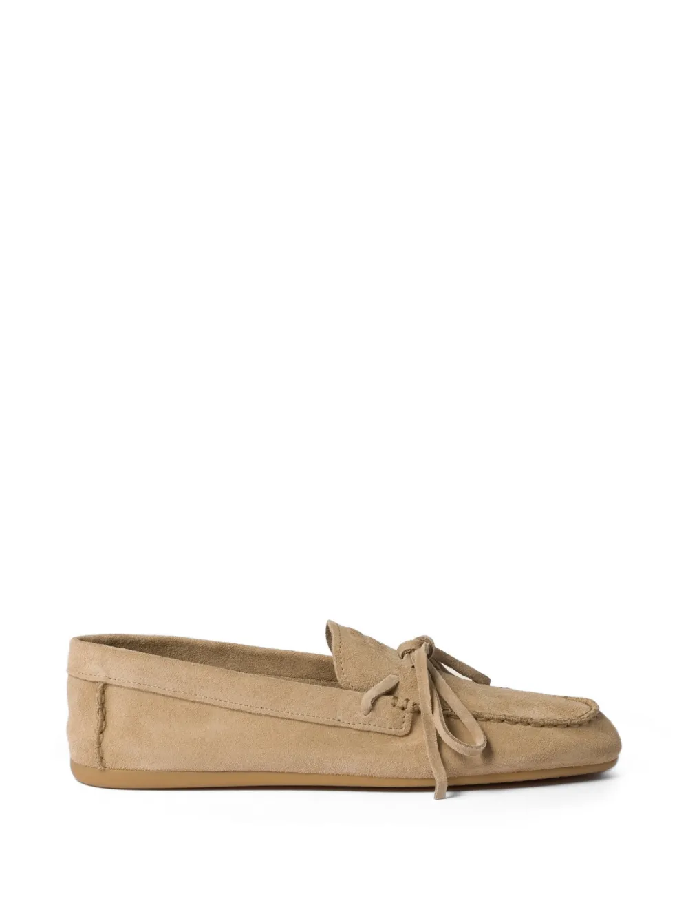 Miu Miu suede loafers - Toni neutri