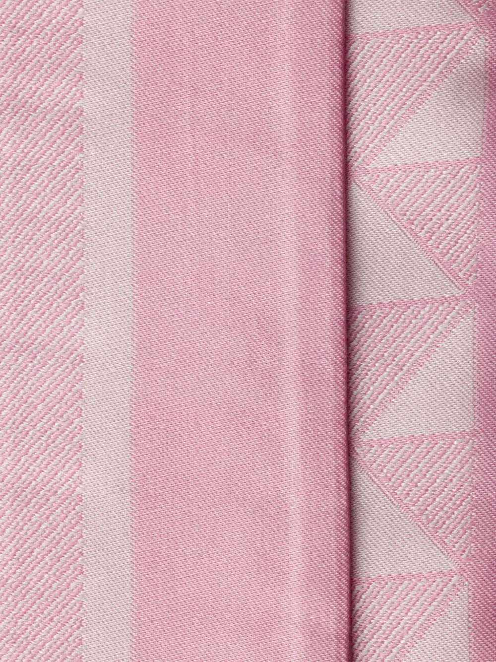  Prada Jacquard Silk Tie - Pink 