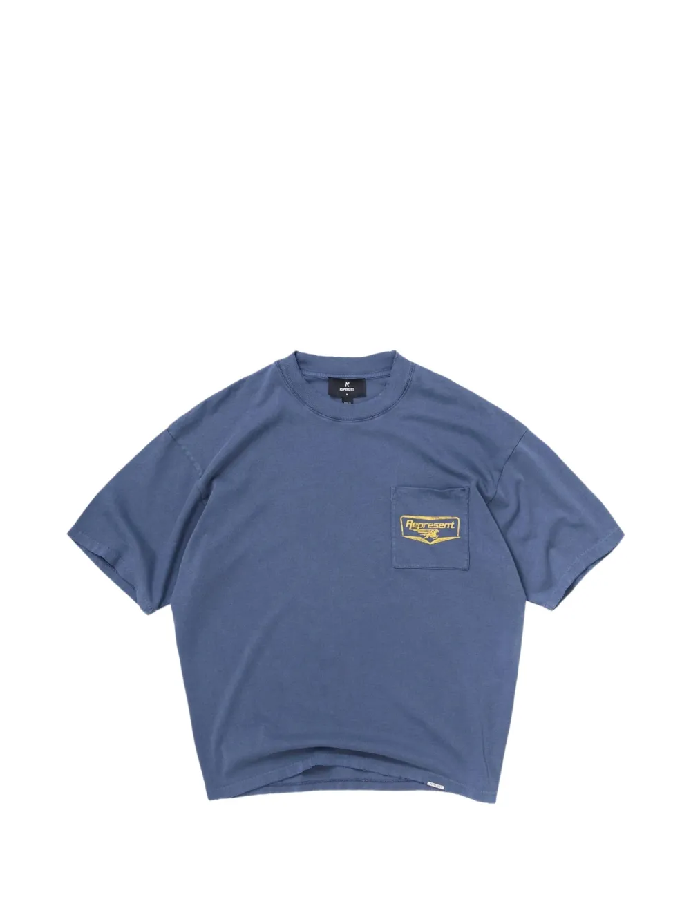 Represent pocket graphic T-shirt - Blu