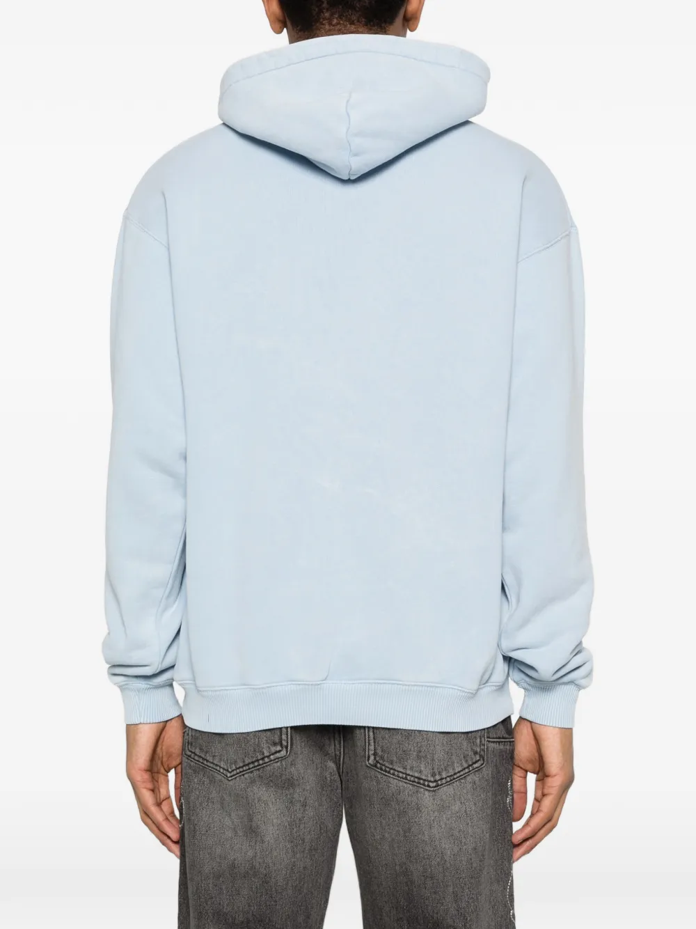 Represent Western Initial hoodie met borduurwerk Blauw