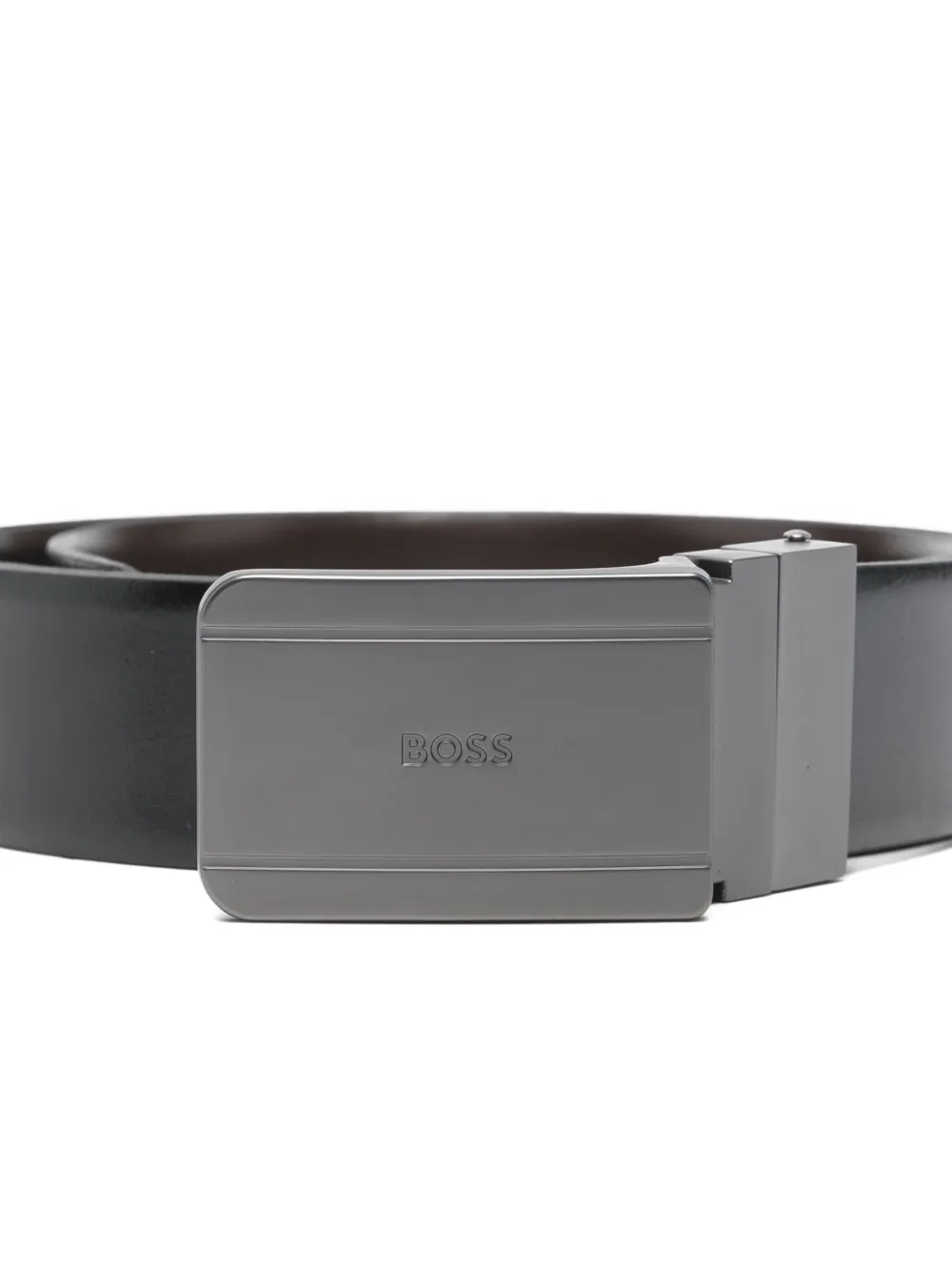Logo Leather Belt