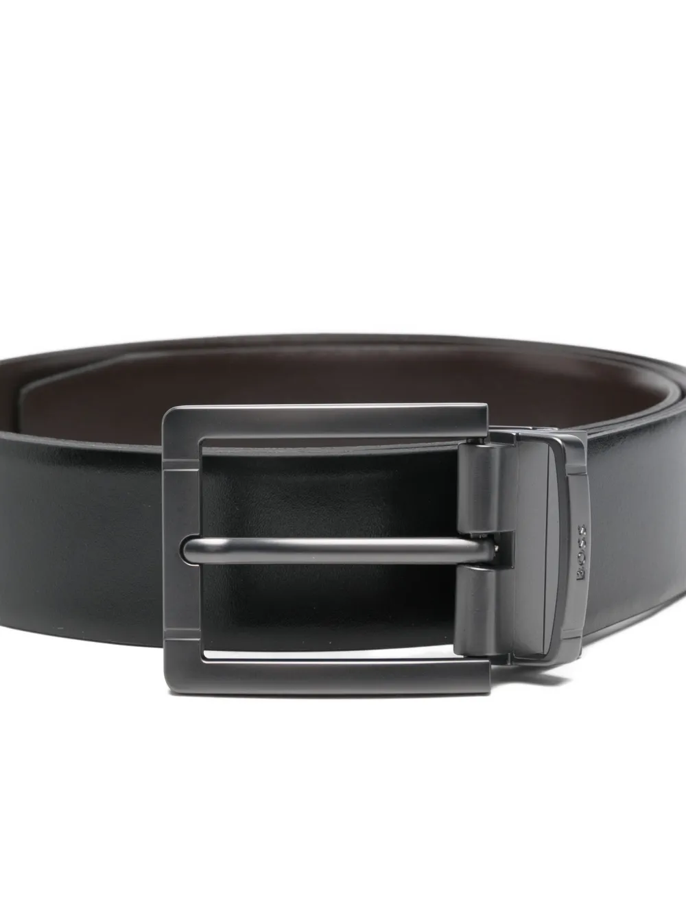 Logo Leather Belt