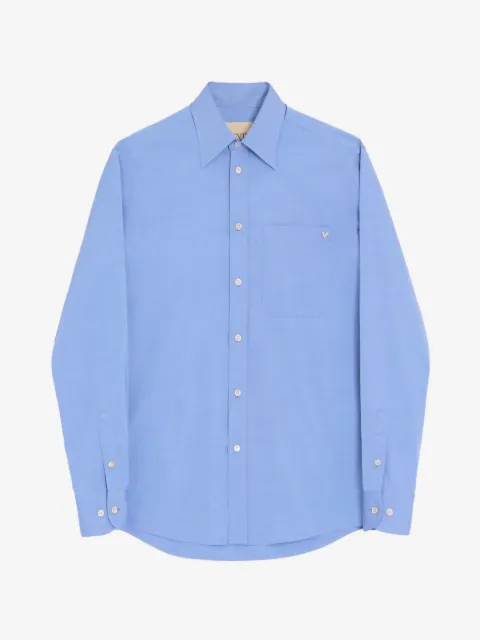 Valentino Garavani Oxford cotton shirt with VGold