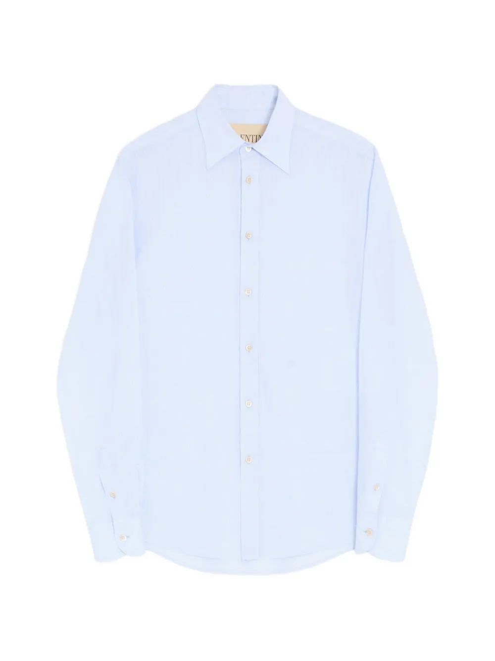 Valentino Garavani Camicia con ricamo VLOGO - Blu