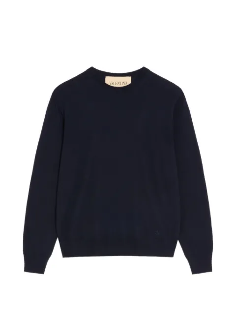 Valentino Garavani wool jumper with VLogo embroidery